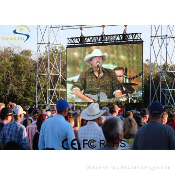 Shenzhen P10 outdoor led display factory High resolution outdoor led display